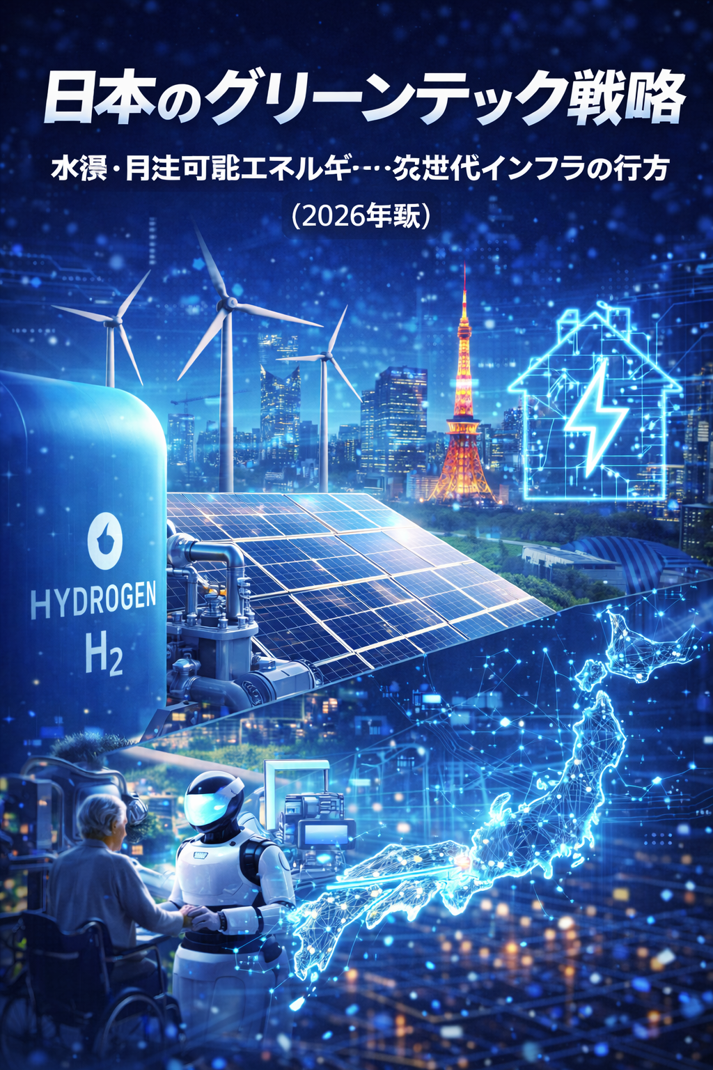 日本のグリーンテック戦略：水素・再生可能エネルギー・次世代インフラの行方（2026年版）