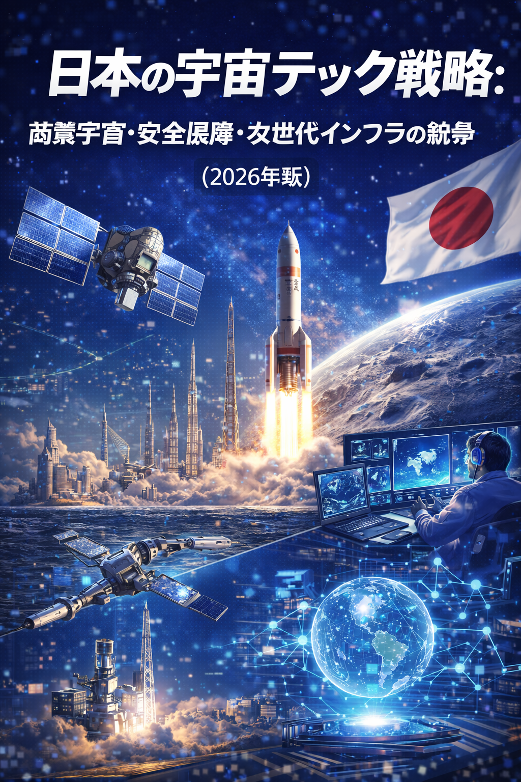 日本の宇宙テック戦略：商業宇宙・安全保障・次世代インフラの競争